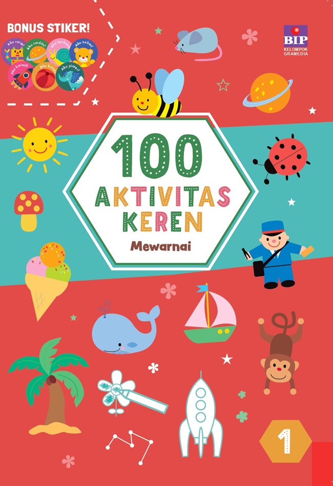 100 aktivitas keren :  mewarnai