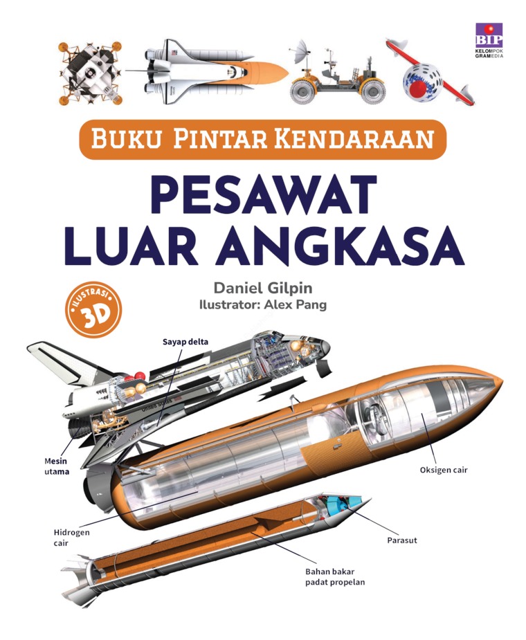 Buku pintar kendaraan :  pesawat luar angkasa