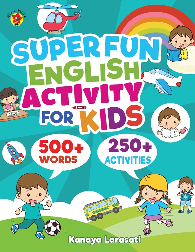 Super fun English activity for kids :  500+ words, 250+ activities