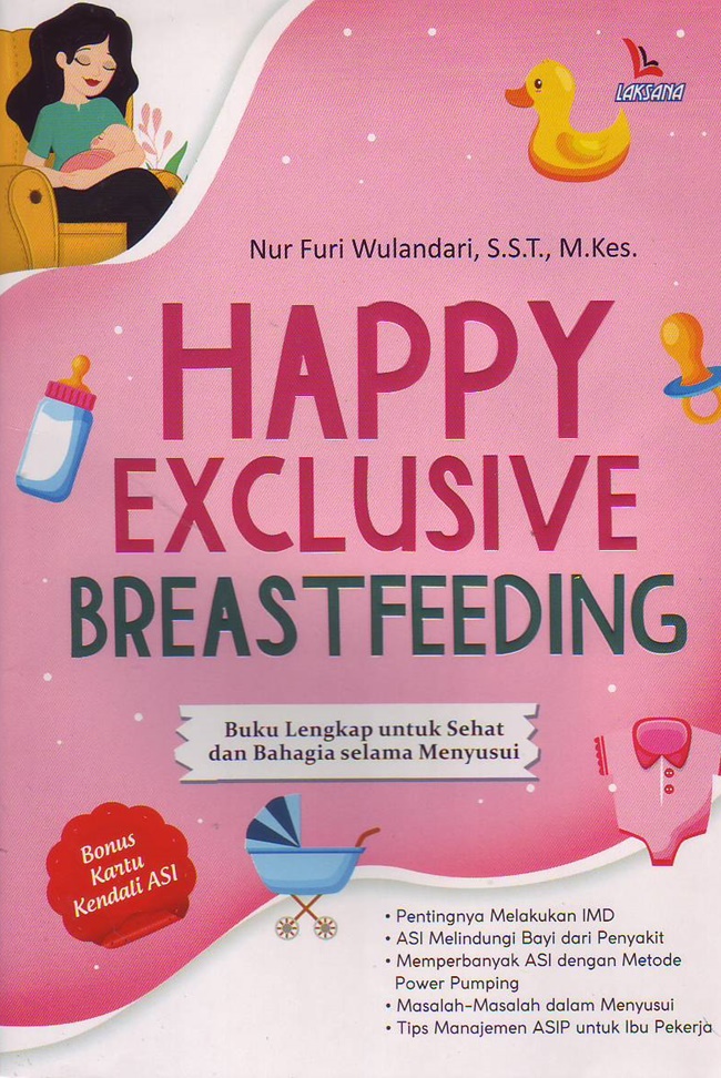 Happy exclusive breastfeeding