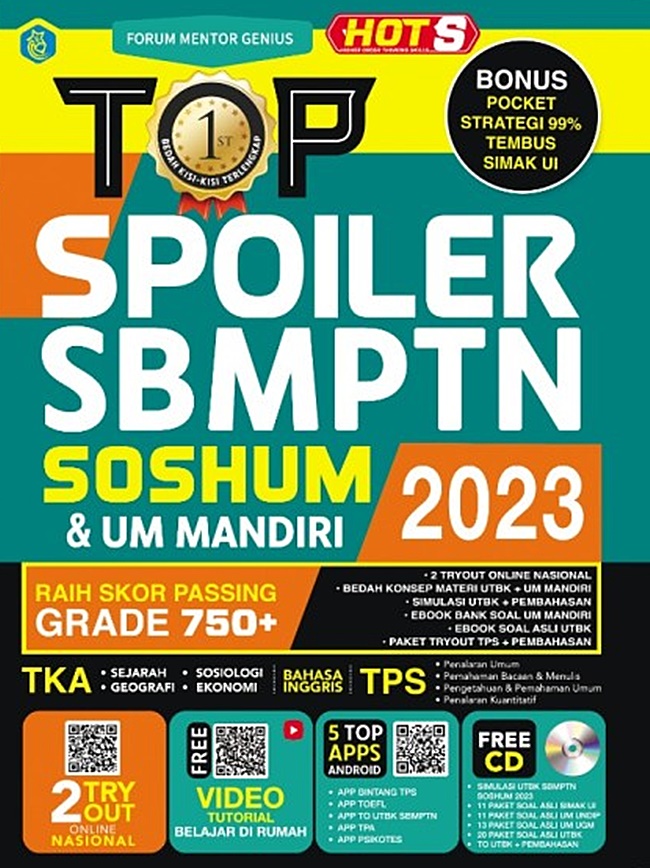 Top spoiler SBMPTN Soshum & UM mandiri 2023