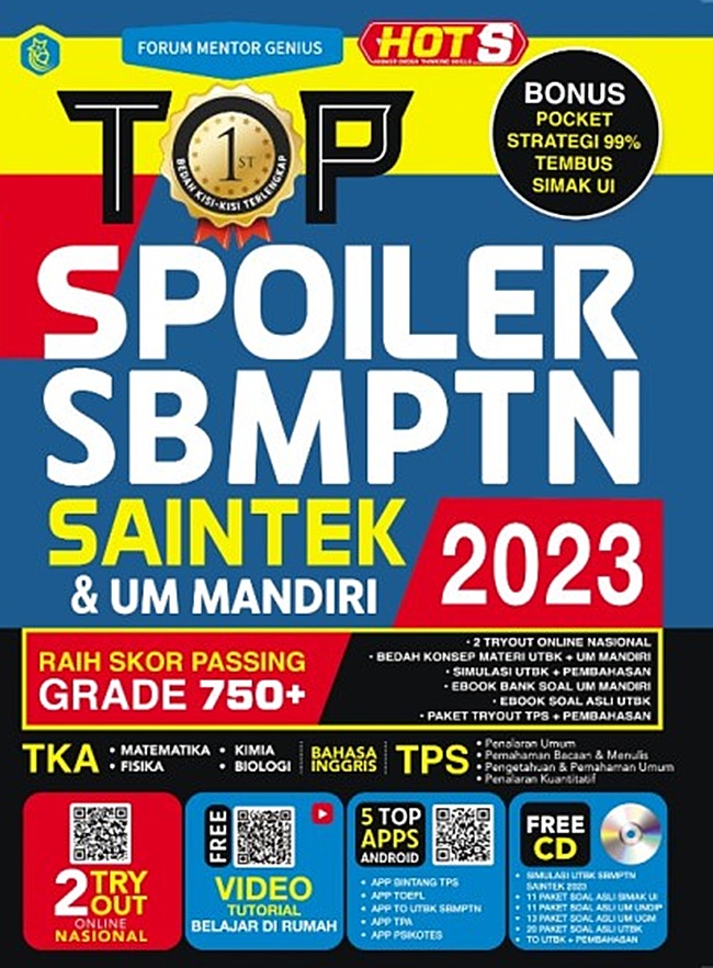 Top spoiler SBMPTN Saintek & UM mandiri 2023