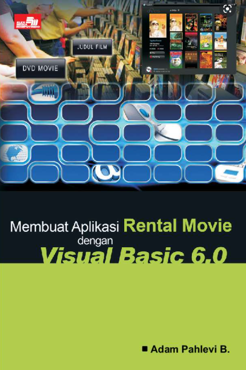 Membuat aplikasi rental movie visual basic 6.0