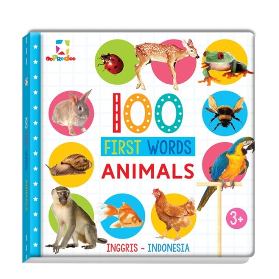 100 First Words Animals