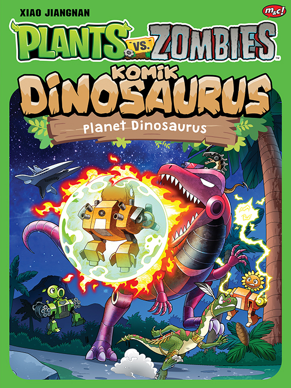 Plants vs Zombies komik dinosaurus : planet dinosaurus
