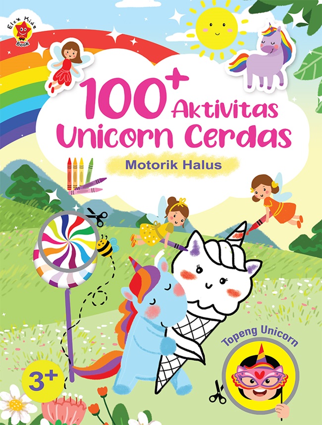 100+ aktivitas unicorn cerdas :  motorik halus