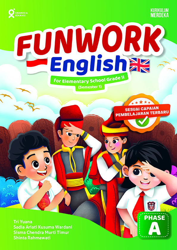Funwork english :  for elementary school grade II (semester 1)