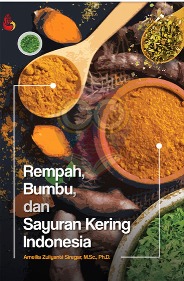 Rempah, bumbu, dan sayuran kering Indonesia