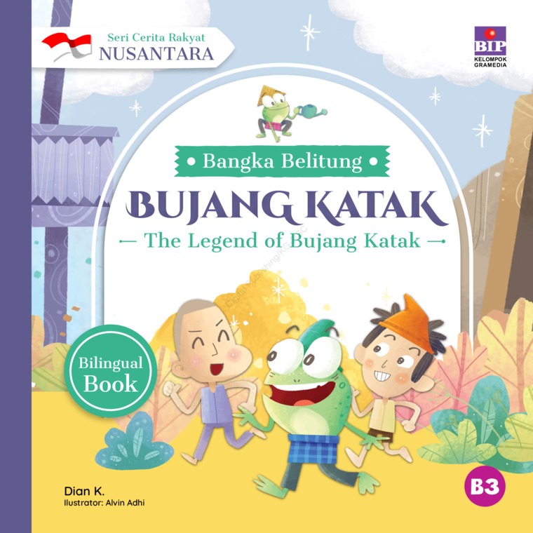Seri cerita rakyat nusantara Bangka Belitung : bujang katak