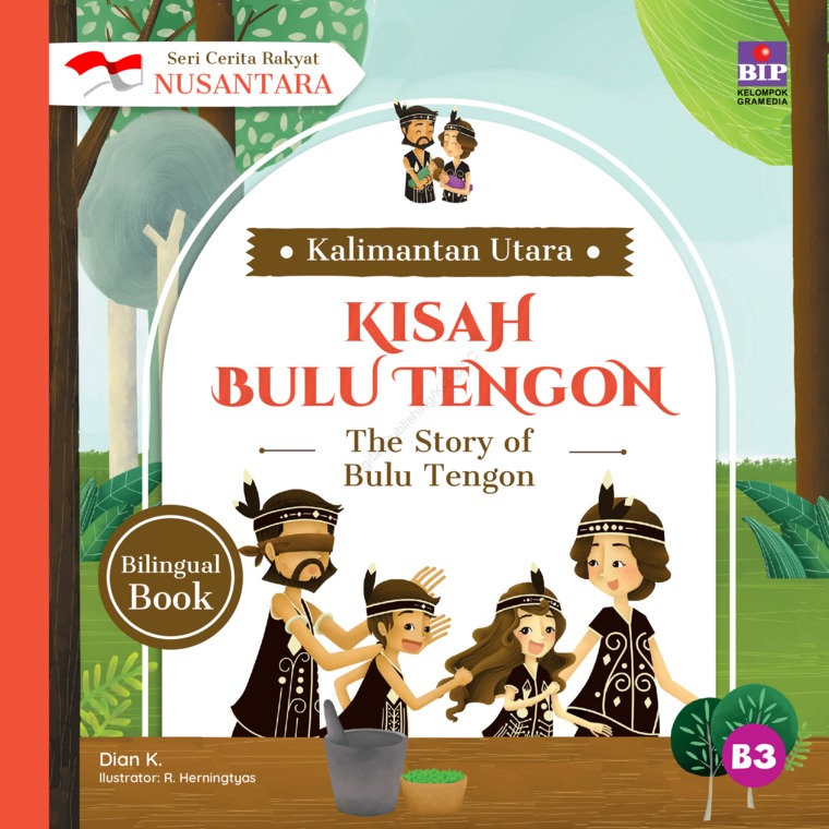 Seri cerita rakyat nusantara Kalimantan Utara : kisah bulu tengon