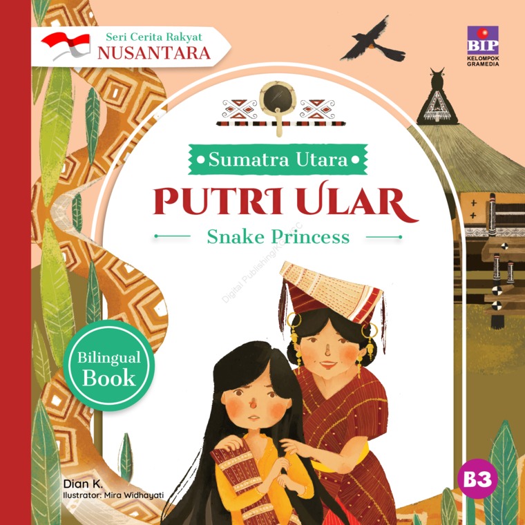 Seri cerita rakyat nusantara Sumatra Utara : putri ular