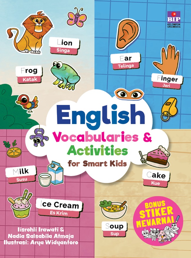 English :  vocabularies & activities for smart kids