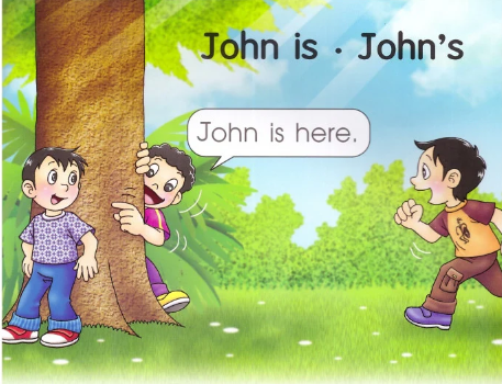 Little grammar books :  John is John's