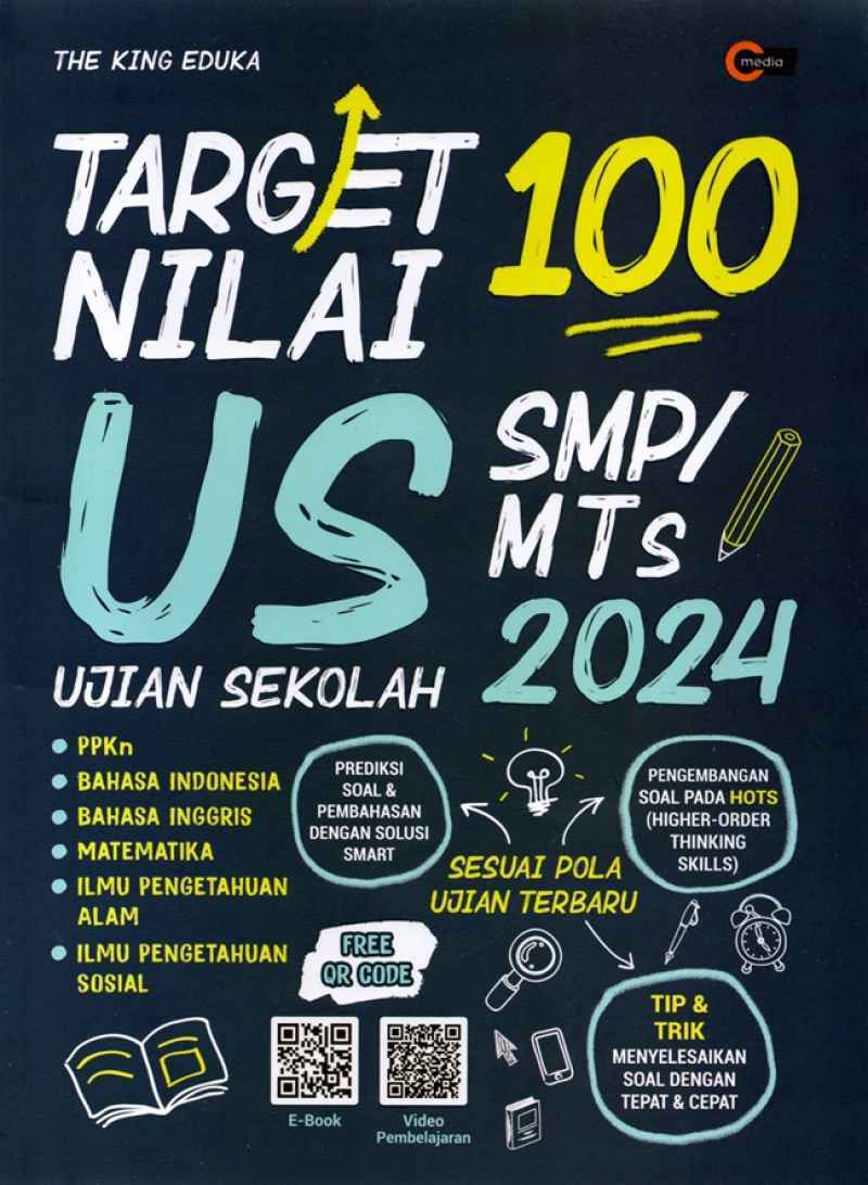 Target nilai 100 US ujian sekolah SMP/MTs 2024