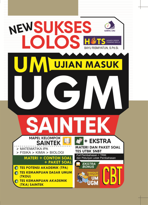 Tryout online UM UGM