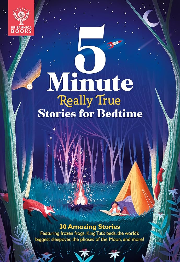 5 minute really true stories for bedtime :  30 amazing stories