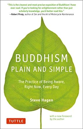 Buddhism plain and simple :  the practice of being aware, right now, every day