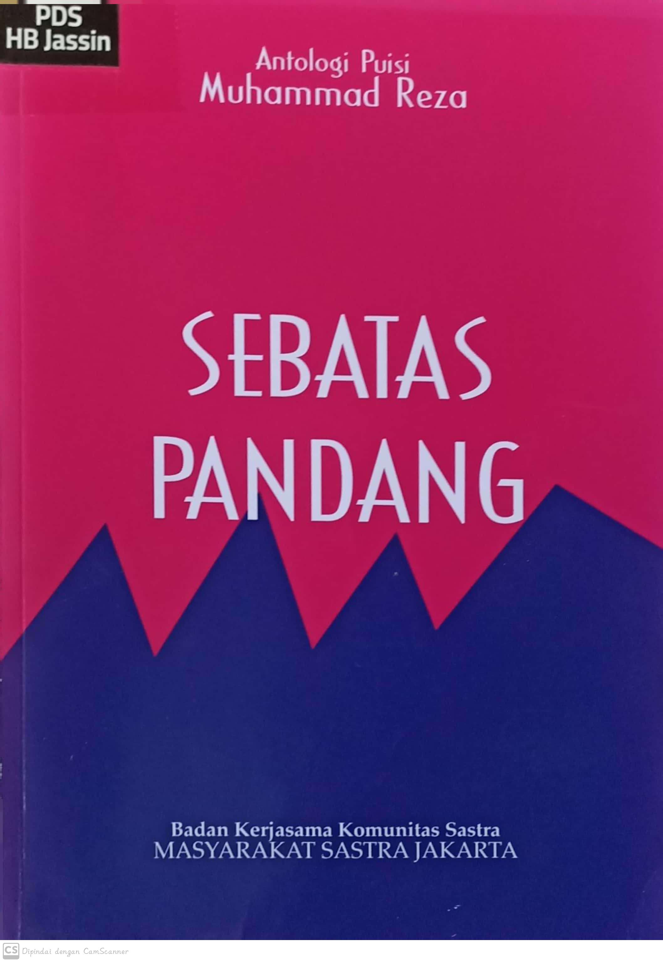 Sebatas pandang :  antologi puisi