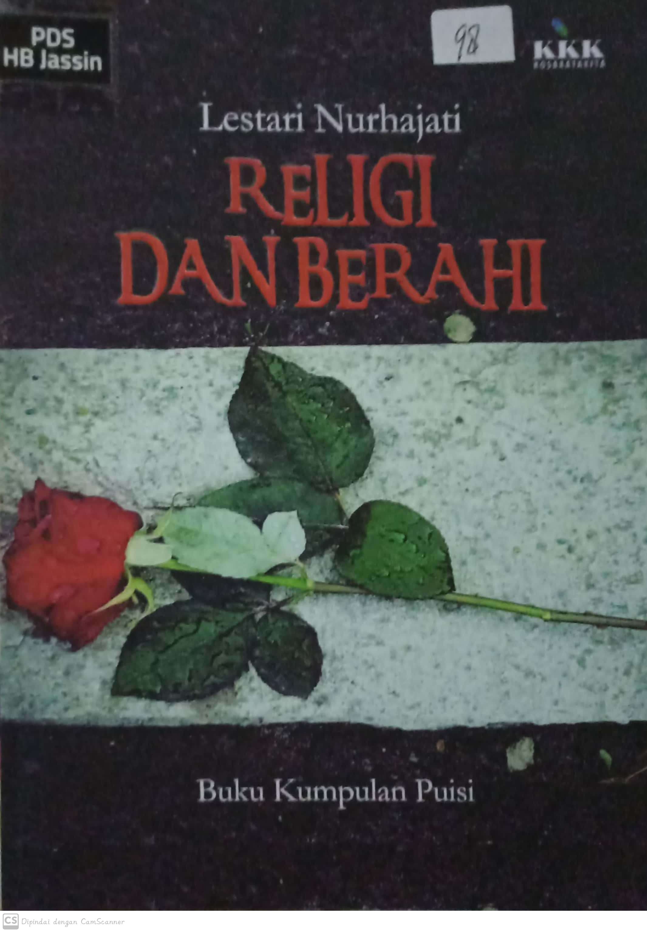 Religi dan berahi :  buku kumpulan puisi