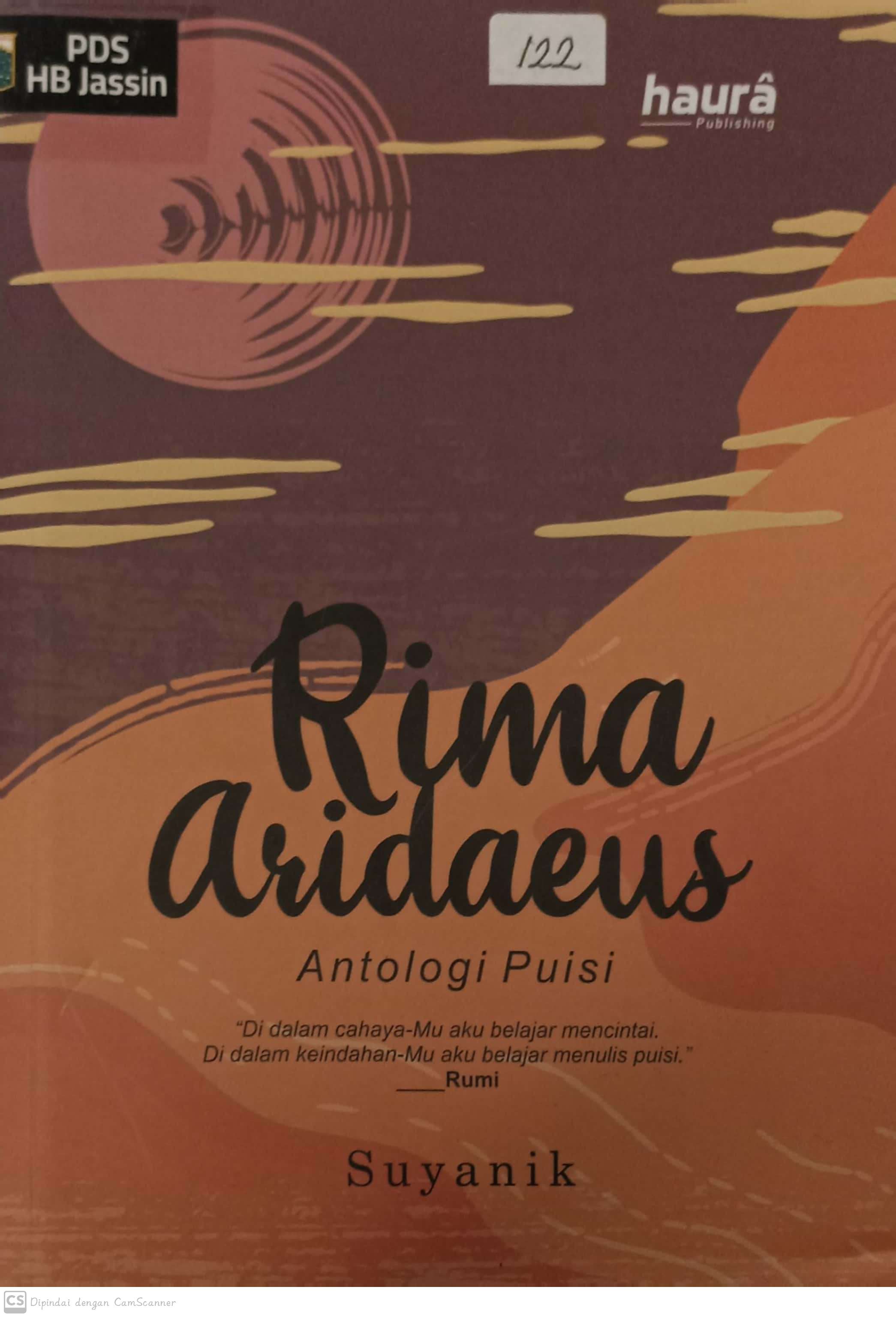 Rima Aridaeus :  antologi puisi