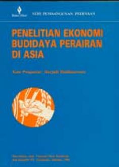 Penelitian Ekonomi Budidaya Perairan di Asia