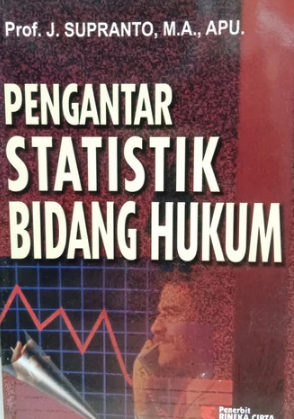 Pengantar statistik bidang hukum