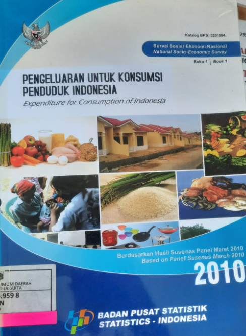 Pengeluaran untuk Konsumsi Penduduk Indonesia per Provinsi 2010 buku 1