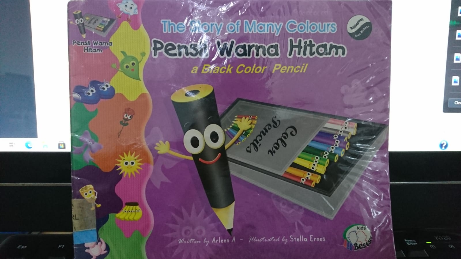 Pensil Warna Hitam (A Black Colour Pencil)