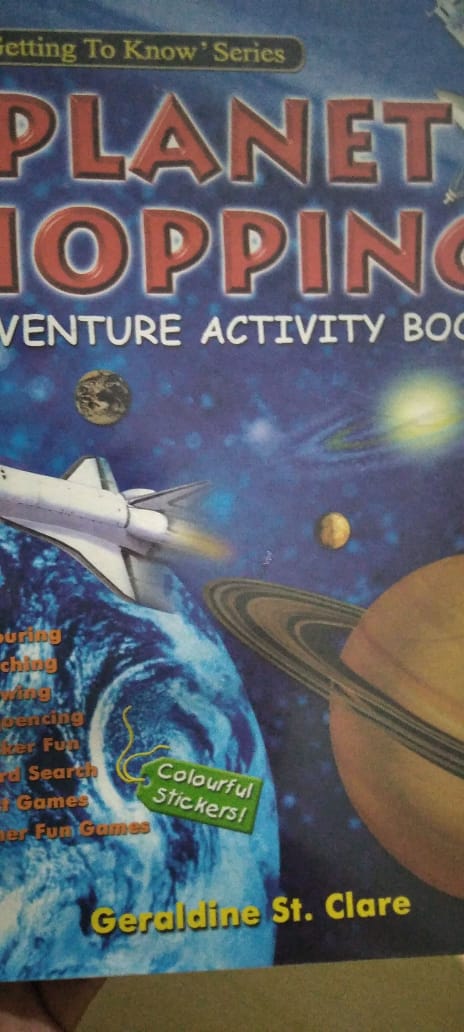 Planet hopping :  adventure activity book