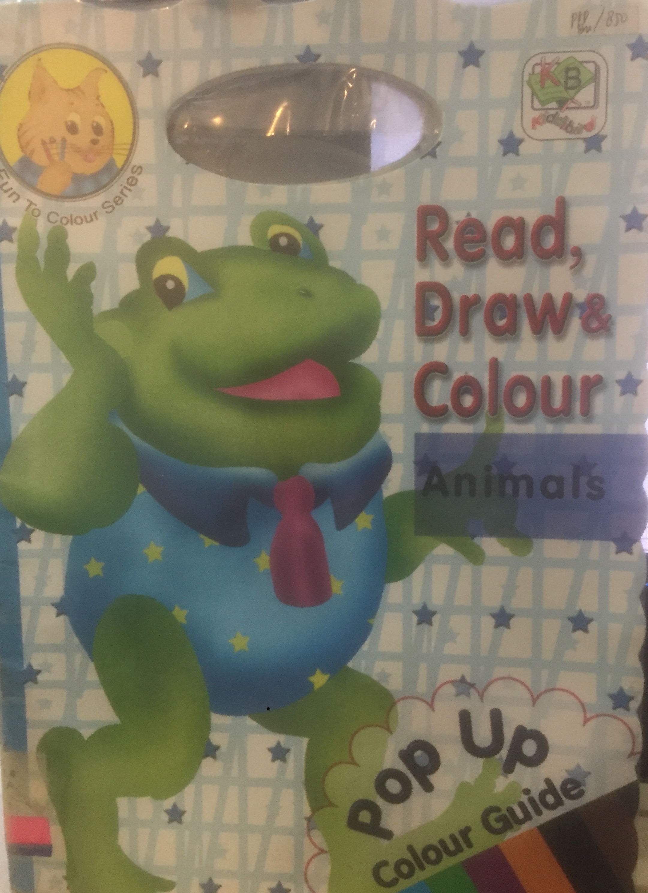 Read, draw and colour : animals