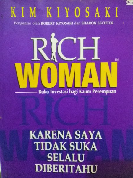 Rich woman :  Karena saya tidak suka selalu diberitahu