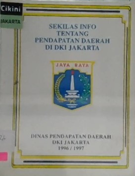 Sekilas info tentang pendapatan daerah di DKI Jakarta