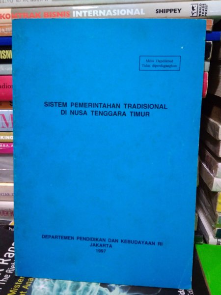Sistem pemerintahan tradisional di Nusa Tenggara Timur