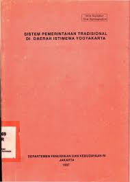 Sistem pemerintahan tradisional di Daerah Istimewa Yogyakarta