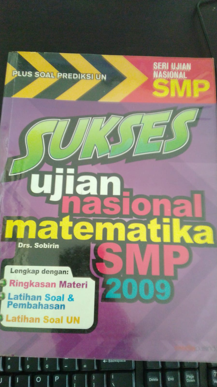 Sukses ujian nasional matematika SMP 2009