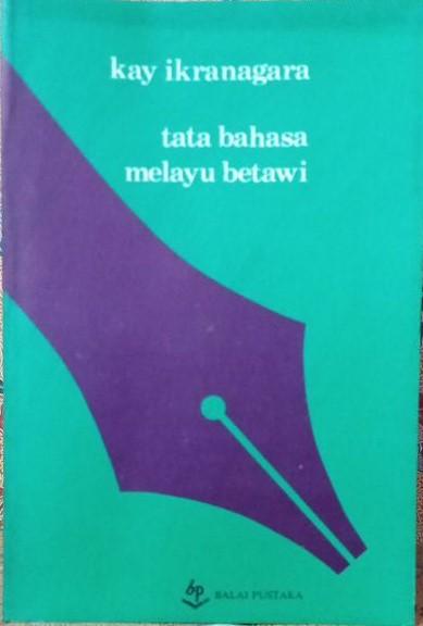 Tata bahasa melayu Betawi