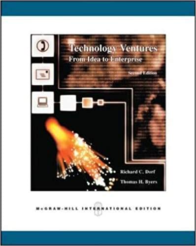 Technology ventures :  from idea to enterprise