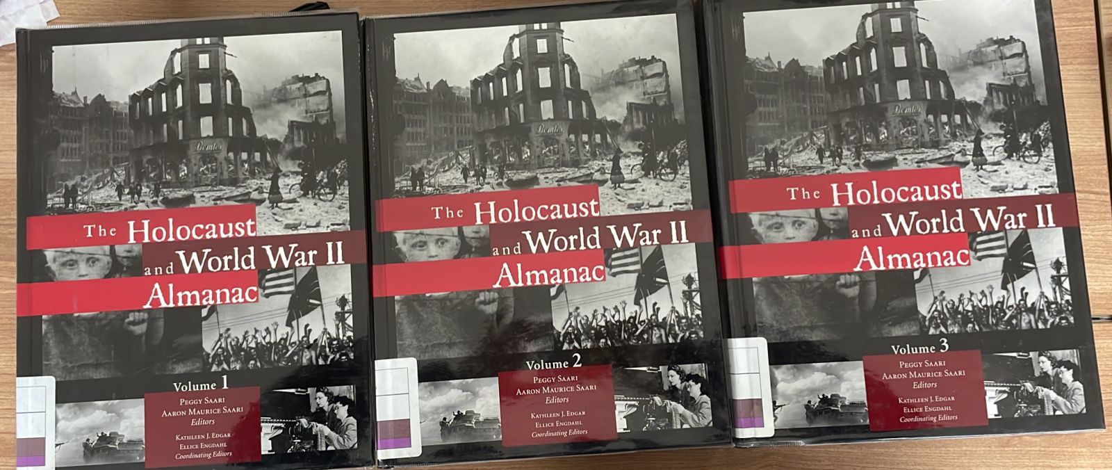 The Holocaust and World War II Almanac :  Volume 1, 2 & 3