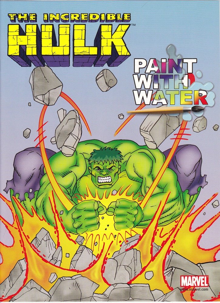 The incredible hulk :  paint with water