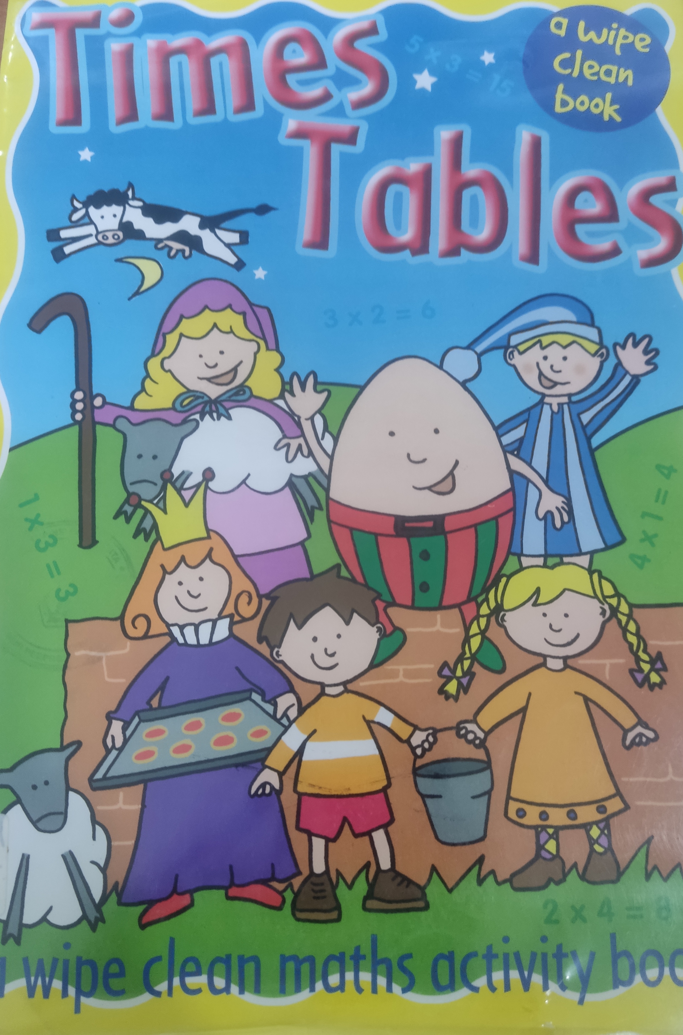 Times Tables :  A Wipe Clean Maths Activity Book