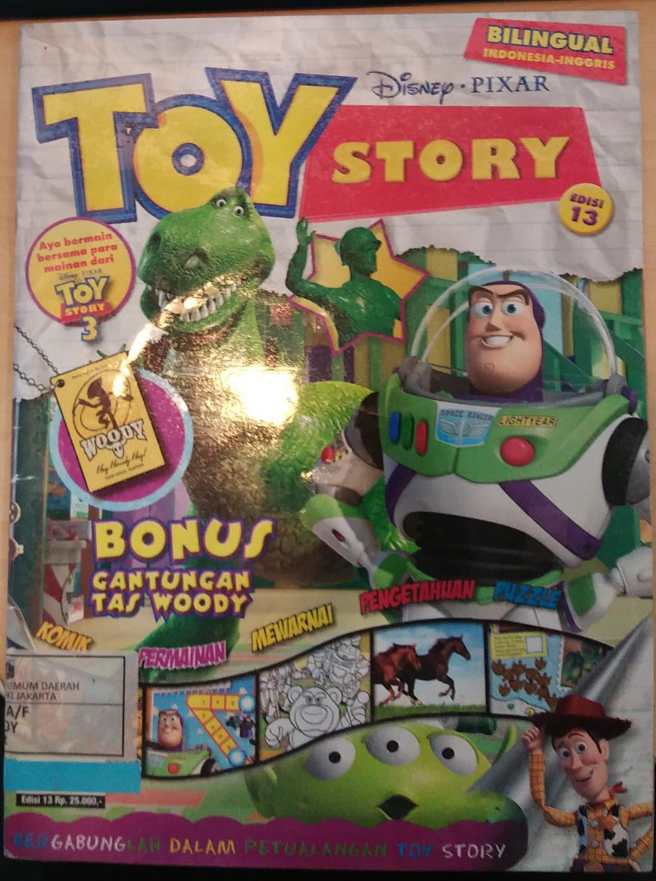 Toy Story : bilingual Indonesia - inggris Ed.13