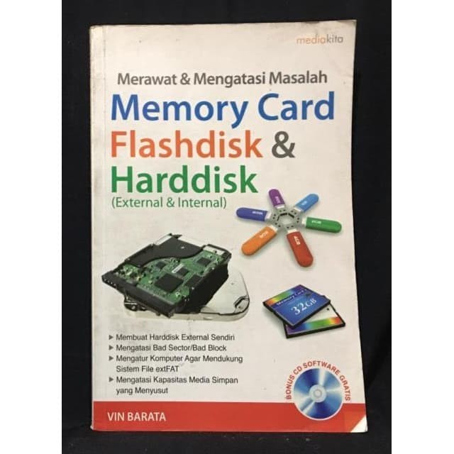 Merawat dan mengatasi masalah memory card flashdisk & harddisk (eksternal & internal)
