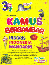Kamus bergambar 3 in 1 Inggris, Indonesia, Mandarin