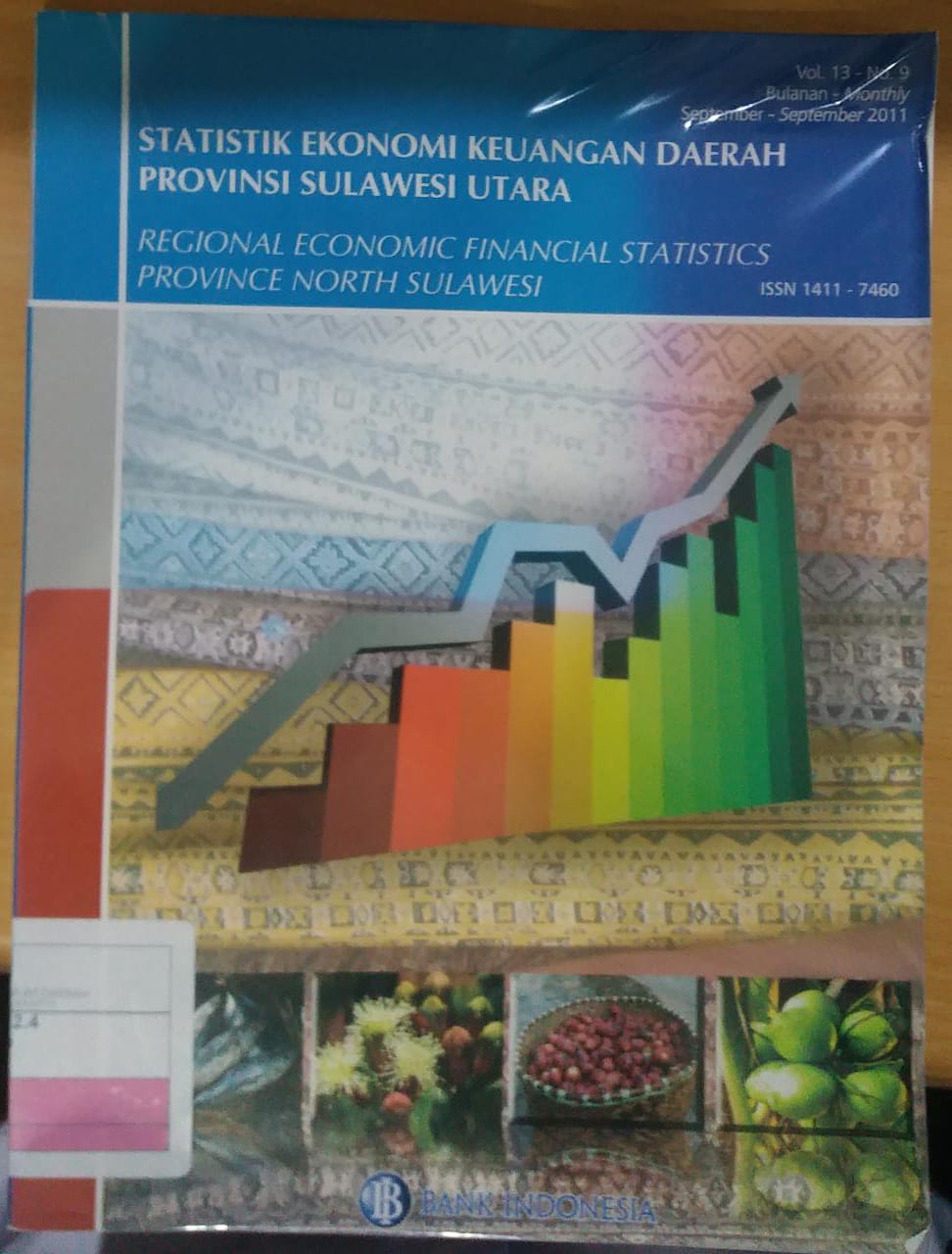 Statistik Ekonomi Keuangan Daerah Provinsi Sulawesi Utara Vol 13 No, 08 = :  Regional Economic Financial Statistics Province North Sulawesi