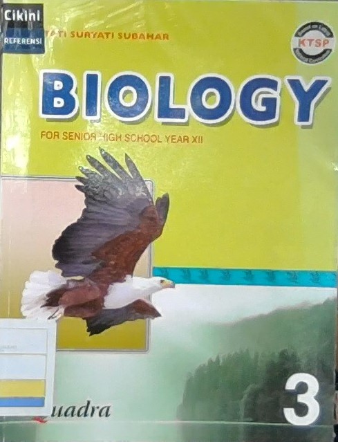 Biology 3 :  For Senior High School Year XII
