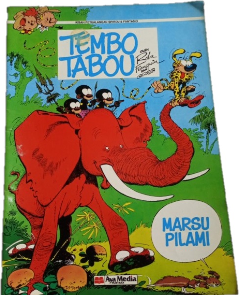 Petualangan Spirou dan Fantasio :  Tembo Tabou dan kisah lain Marsupilami