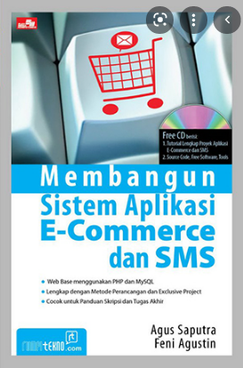 Membangun sistem aplikasi E-Commerce dan SMS