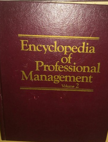 Encyclopedia of Professional Management Second Edition
