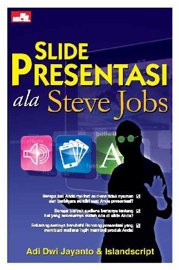 Slide presentasi ala Steve Jobs