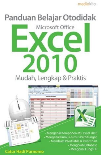 Panduan Belajar Otodidak Microsoft Office Excel 2010 :  Mudah, Lengkap & Praktis